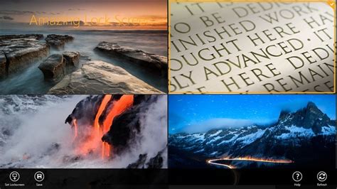 Lock Your Windows 8 Screen With Awesome Bing Wallpapers