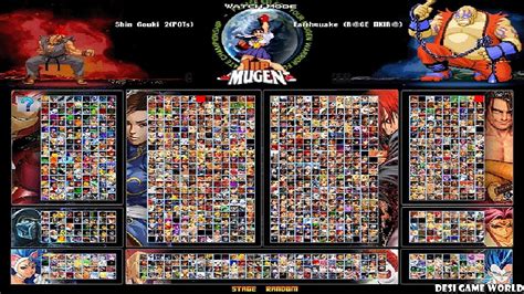 1UP MUGEN Super Plus 15000 Characters 2022 YouTube