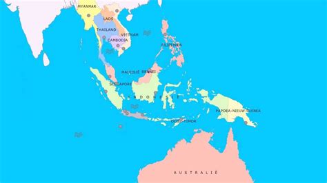 Topografie Zuid-Oost-Azië - YouTube