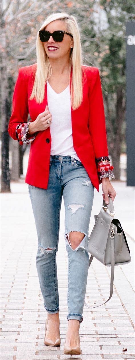 blazers outfit ideas women s fashion house blazer outfits cute blazer outfits red blazer