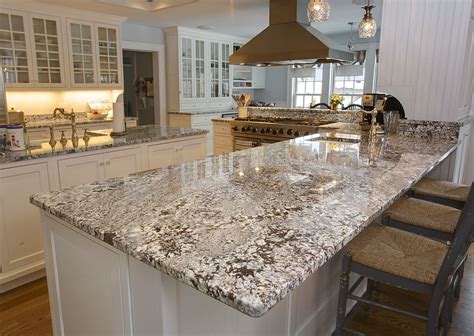 White granite countertops emerging from utmost luxury, white granite countertops have been a trendy and timeless upgrade to many of the kitchens across the world. Ice brown granite - Google Search | Kitchen design granite ...