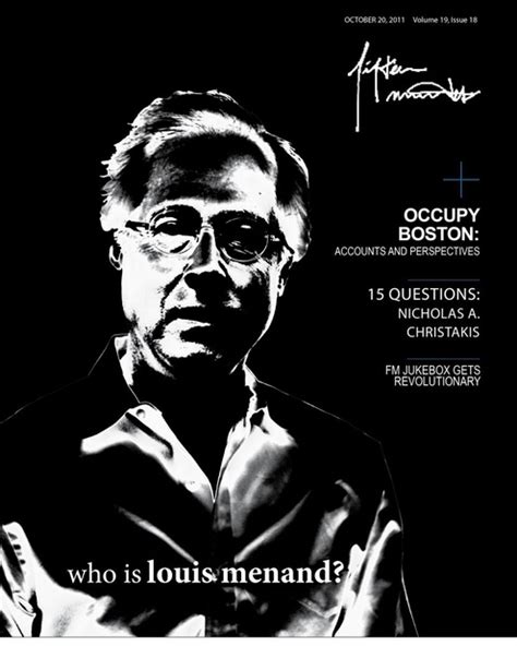 Harvard Professor Louis Menand Cinemas 93