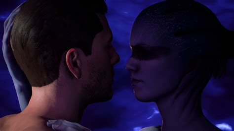 Mass Effect Andromeda Asari Melding Peebee Love Scene Youtube