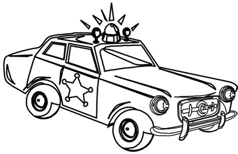 I think your kids will have fun let them change colors, mix colors, blend colors. Sheriff Police Car Coloring Page - Police Car Car Coloring ...
