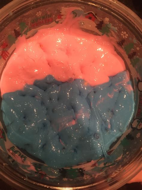 Pink And Blue Slime Blue Slime Playdough Hannah Epic Ice Cream