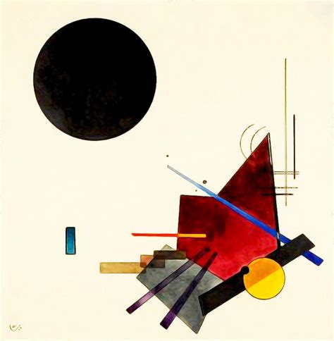 Wassily Kandinsky Abstract Art Painting By Vladimir Lomaev