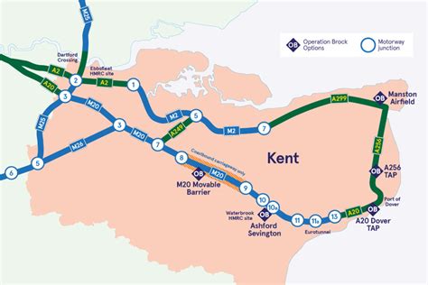 Kent Traffic Management On M20 Motorway To Dover And Eurotunnel Govuk