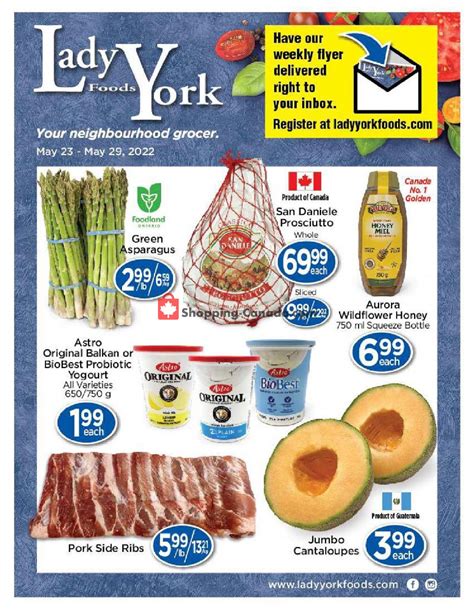 Lady York Foods Canada Flyer Weekly Specials May 23 May 29 2022 Shopping Canada
