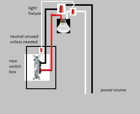 Your fixture may already have the wires separated, which is fine. power to fixture (With images) | Electrical switch wiring, Light switch wiring, Light switch