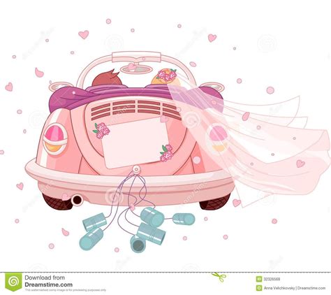 Just Married Stock Images - Image: 9597094 (With images) | Wedding car, Just married car, Just 
