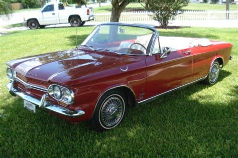Sell Used 1964 Corvair Spyder Convertible In Lake Alfred Florida