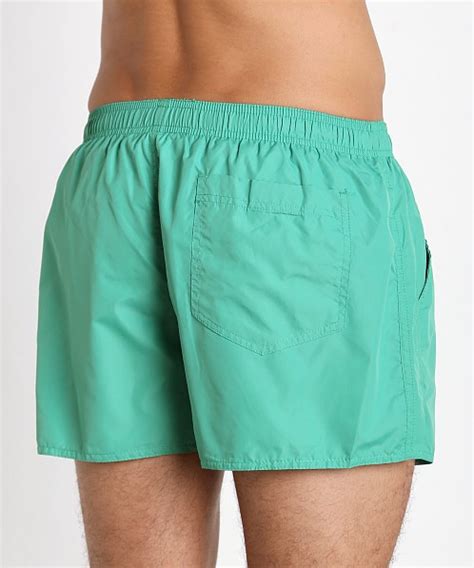 John Sievers Natural Pouch Swim Shorts Green 60460112 310 At