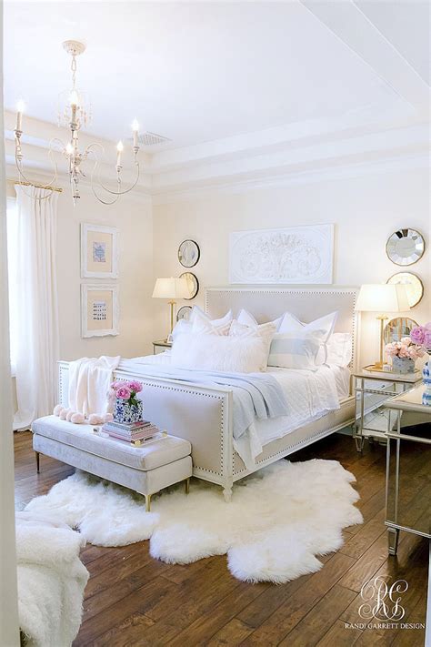 Stick To A Fluffy White Theme White Bedroom Design Ideas