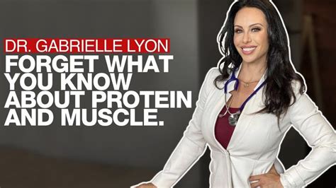 Dr Gabrielle Lyon Muscle Centric Medicine Muscle Doctor Medical