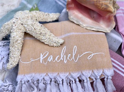 Personalized Beach Towel Bridesmaid T Bachelorette Beach Weekend
