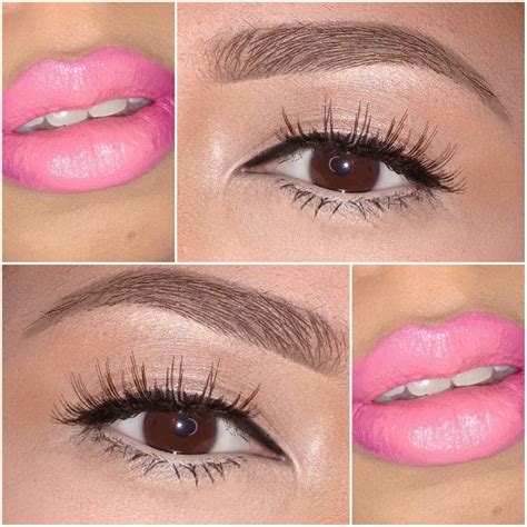 Makeup Look Pink Lips Makeup Pink Lips Bridal Beauty Makeup