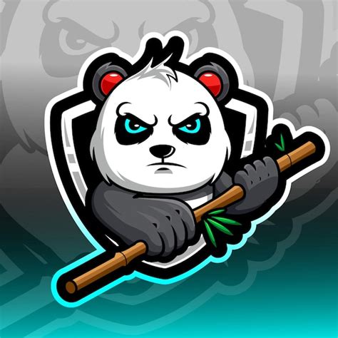 Premium Vector Panda Mascot Logo Template