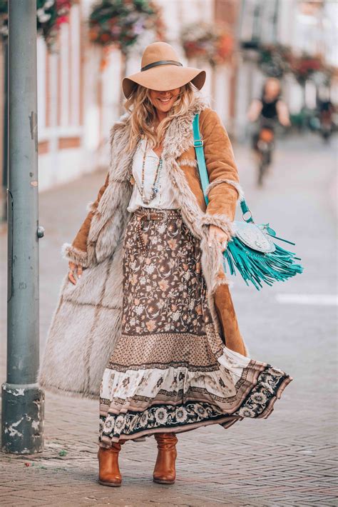 Boho Chic Autumn Look Boho Chic Fall Bohemian Fall Fall Looks