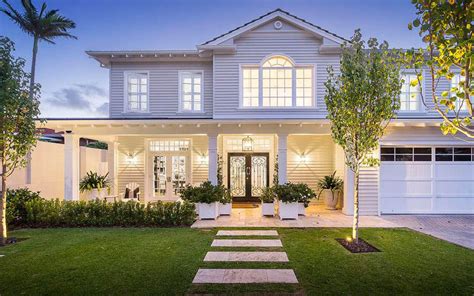 Stunning Hamptons Style Home In Perths Elite Dalkeith Hamptons House
