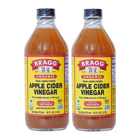 Buy Bragg Organic Apple Cider Vinegar With The Mother Usda Certified