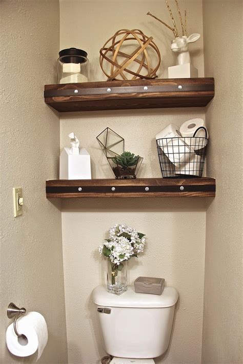 30 Bathroom Shelf Decor Ideas Decoomo