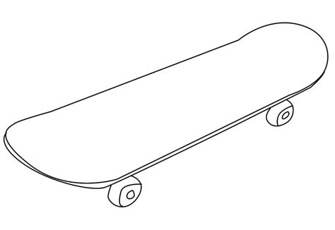 Skateboard Coloring Pages Home Design Ideas