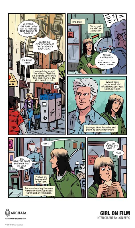 GIRL ON FILM First Look – BOOM! Studios