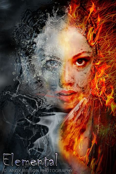 Elemental Fire And Water Fire Art Flame Art Photography Elements