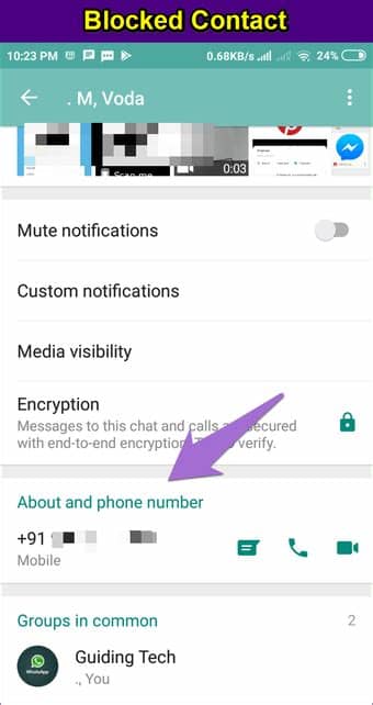 All the contacts listed under the visited section are random. What Happens When You Block Someone on WhatsApp