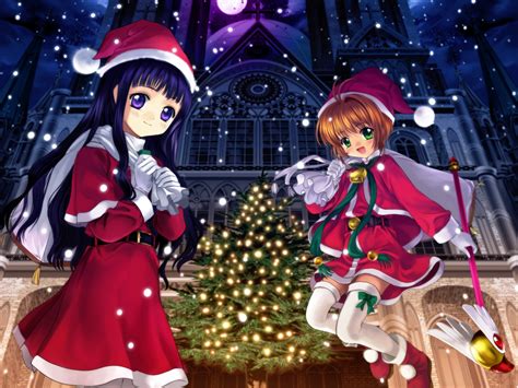 Anime Merry Christmas Wallpapers Wallpaper Cave