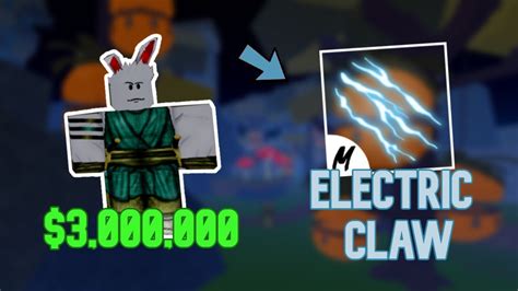 How To Get Electric Clawelectro V2 In Blox Fruits Youtube