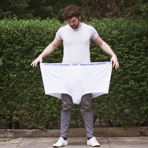The Worlds Largest Pair Of Underwear Has Room To Fit Three People