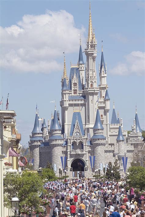 Cinderella Castle At Walt Disney World Photograph By Charles Ridgway
