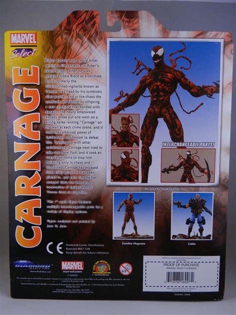 Chris Reviews Marvel Select Carnage Action Figure From Diamond Select
