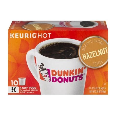 Dunkin Donuts Hazelnut Flavored K Cup Coffee Pods 60 Ct Bakers