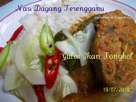 Gulai ikan tongkol+ krupuk bocah tua. periuktanah: Nasi Dagang Terengganu dan Gulai Ikan Tongkol