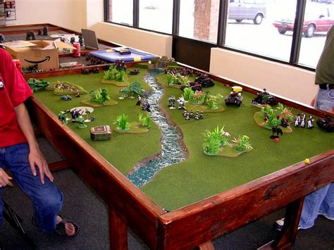 Game Table River Terrain Warhammer 40000 River Table Gallery