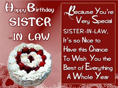 Happy Birthday Sister In Law Quotes Images Birthday Ideas