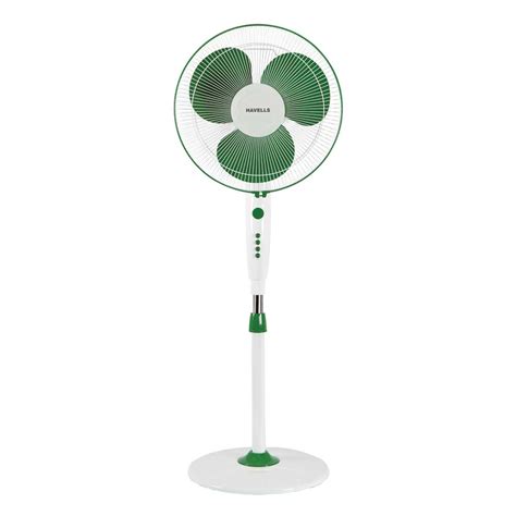 Havells Trendy 400mm Green White Pedestal Fans Mykit Buy Online