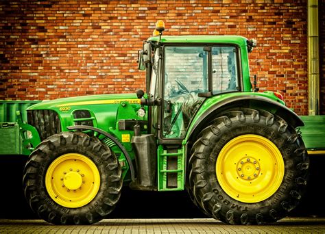 Free Images Tractor Agriculture Power Tractors Force Premium
