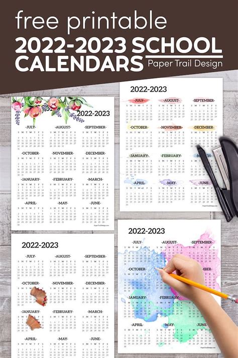 The Free Printable 2021 202 School Calendar Is Shown On Top Of A