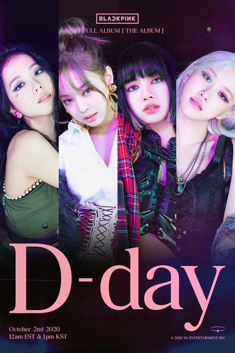 Update Blackpink Ups Excitement For Release Of “the Album” With D Day