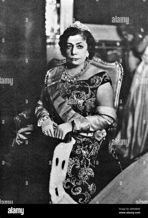Iran Tadj Ol Molouk 1896 1982 Queen Of Iran And Married To Reza Shah Pahlavi 1878 1944