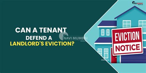 can a tenant defend a landlord s eviction
