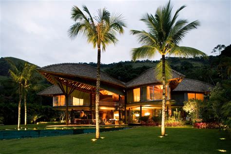 Tropical House Design Rio De Janiero Brazil Most Beautiful Houses In The World
