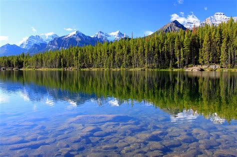 Our Serene Planet Herbert Lake Banff National Park Alberta Canada