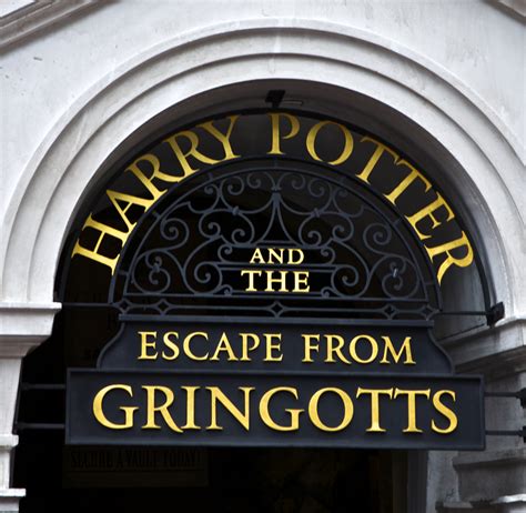 Harry Potter And The Escape From Gringotts Universal Studios Wiki