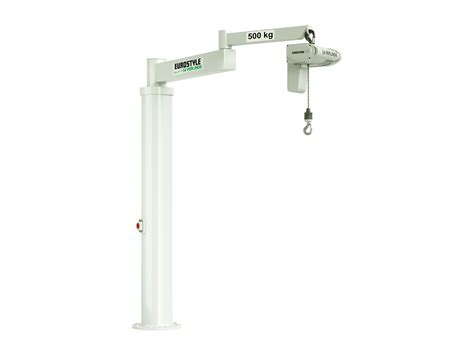 Free Standing Articulated Cleanroom Jib Crane 360° Rotation And 1000kg