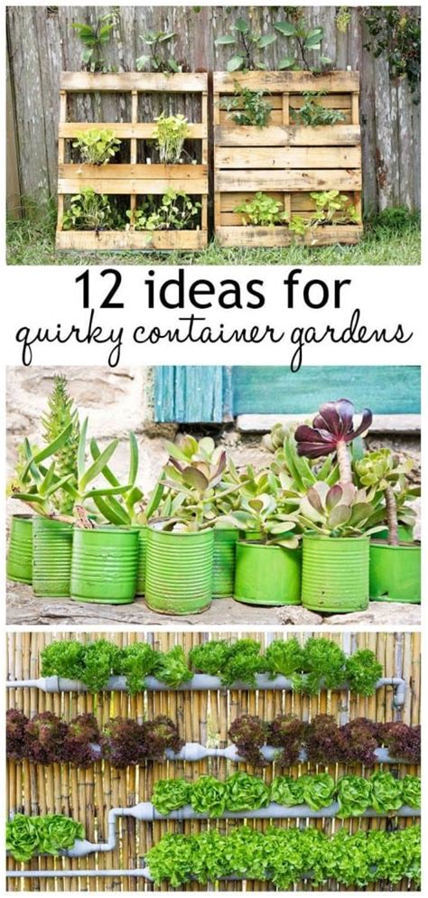 12 Ideas For Quirky Plant Containers To Jazz Up Your Garden