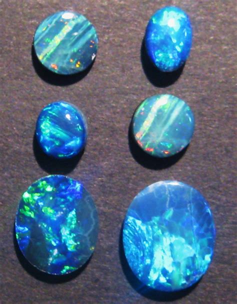 Stunning Australian Opal Doublets Perfect For Earrings In Store Now